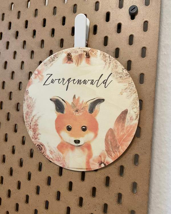 Zwergenwald Logo mit Fuchs – Kindertagespflege Berlin Westend
